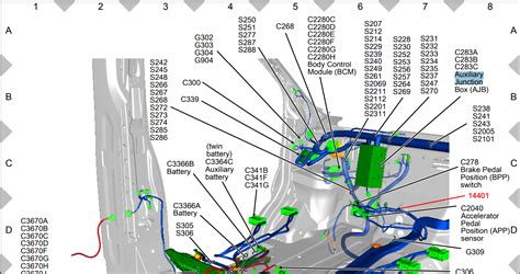 2020 f250 battery junction box|2020 f250 horn fuse location.